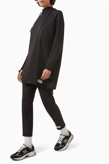 Oversized Sports Top in Softskin