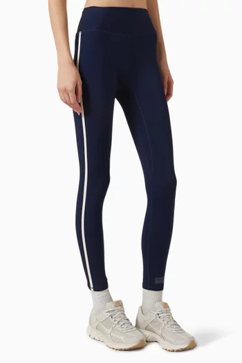 Contrast Stripe High Rise Leggings in Softskin