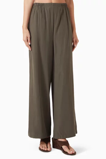 Super Wide Leg Pants in Modal