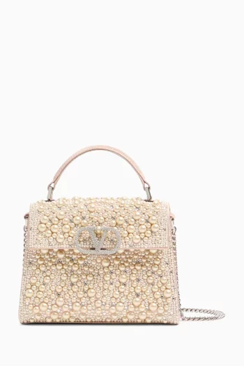 Vsling Mini Handbag in Satin