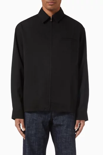 La Chemise Mecano in Virgin Wool