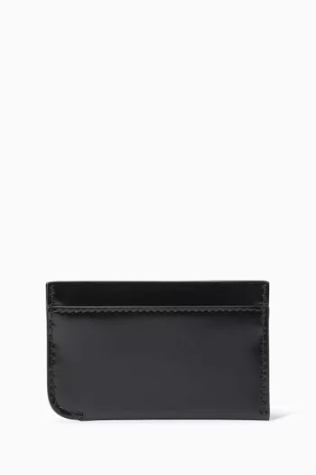 Le Porte Curvo Card Holder in Leather
