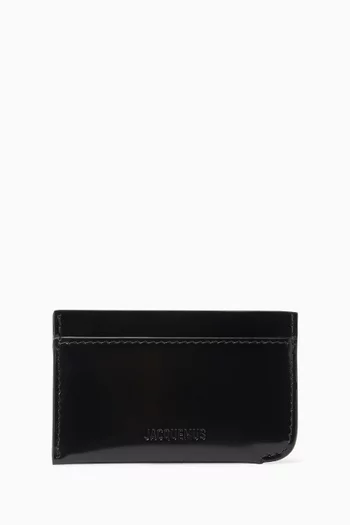 Le Porte Curvo Card Holder in Leather
