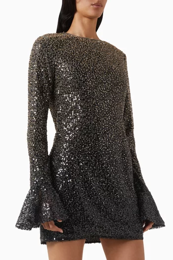 Beaded Mini Dress