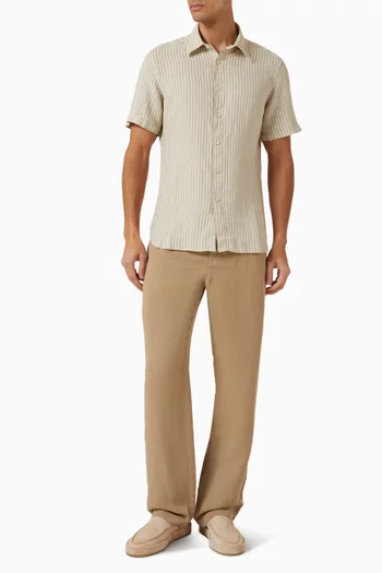 Contemporary Fit Shirt in Linen