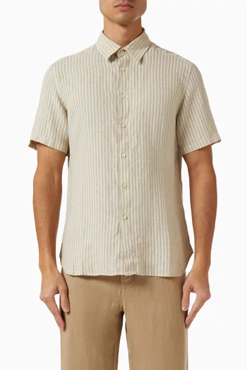 Contemporary Fit Shirt in Linen
