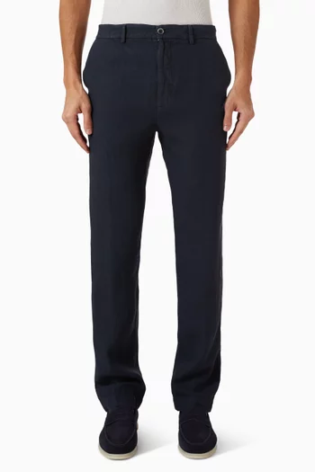 Tailored Pants in Linen