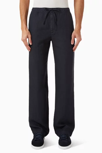 Drawstring Pants in Linen