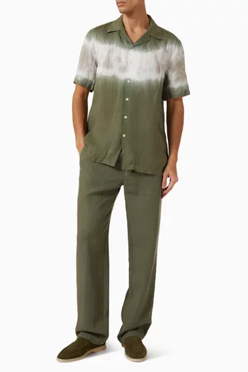Drawstring Pants in Linen