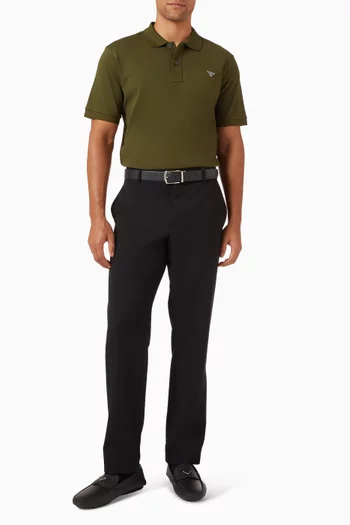 Polo Shirt in Piqué