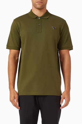 Polo Shirt in Piqué