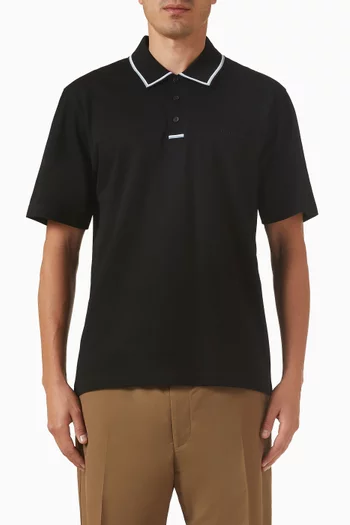 Piquet Polo T-shirt in Cotton-piqué
