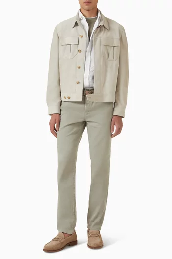 Jacket in Suede