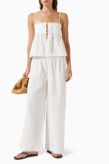 Lilya Wide-leg Pants