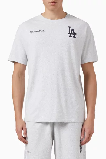 Dodgers Serif T-shirt in Cotton