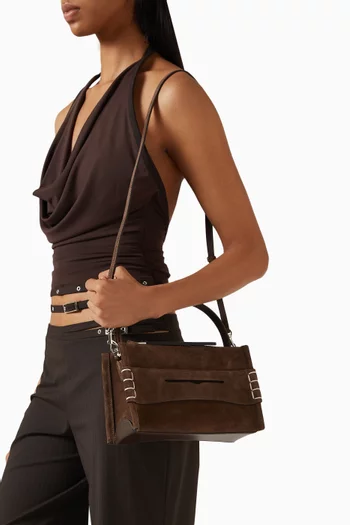 Small Loafer Bag in Suede