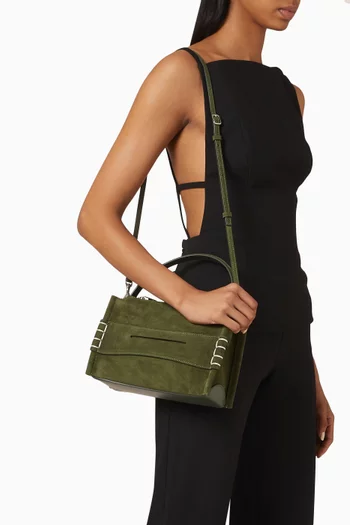 Small Loafer Bag in suede