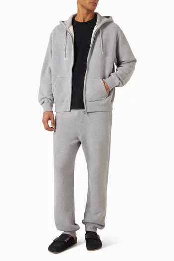 Front Zip Hoodie in Cotton