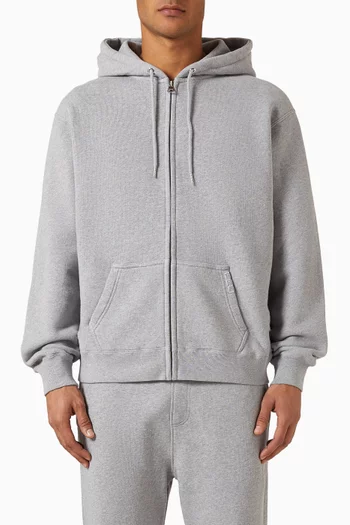 Front Zip Hoodie in Cotton