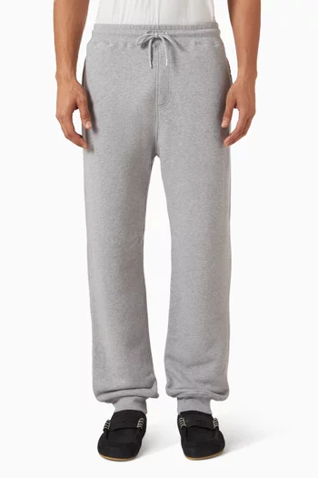 Cuffed Sweatpants in Cotton