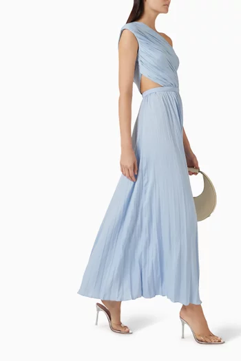 One-shoulder Maxi Dress
