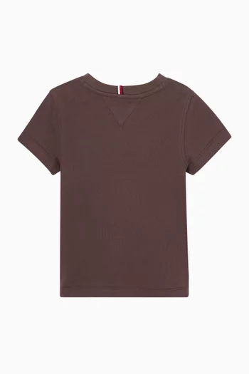 Embossed logo T-shirt in Cotton-jersey