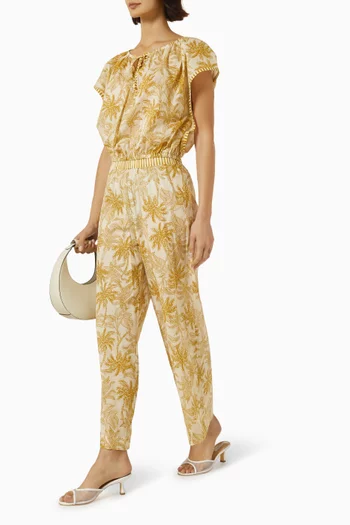 Crocodile Top in Cotton Voile