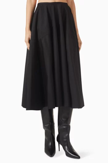 Maxime Midi Skirt in Cotton