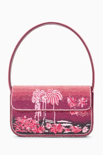 Tommy Beaded Shoulder Bag