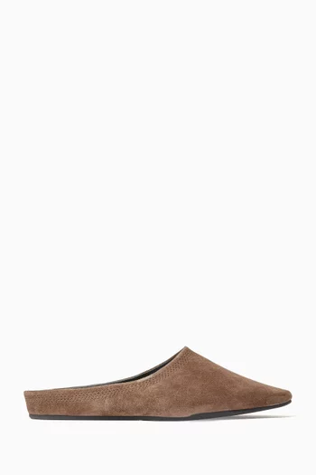 Narcisa Slides in Suede