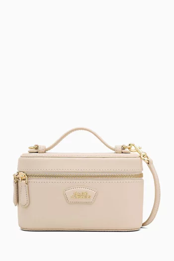 The Everyday Vanity Bag in Leather