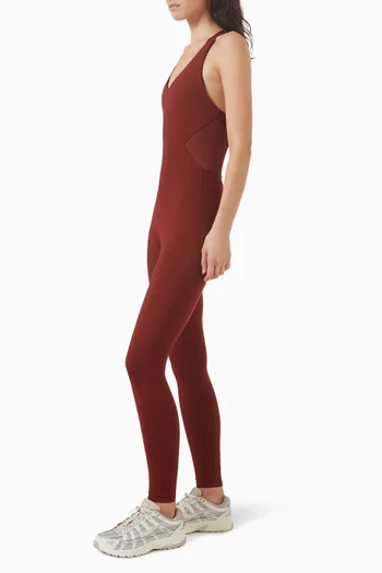 Graham Jumpsuit in Stretch-polyamide
