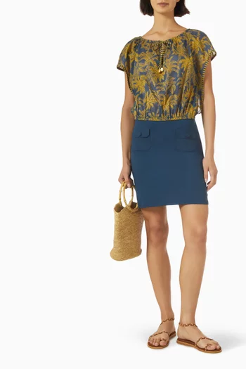 Maritime Mini Skirt