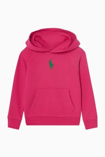 Logo Hoodie in Cotton
