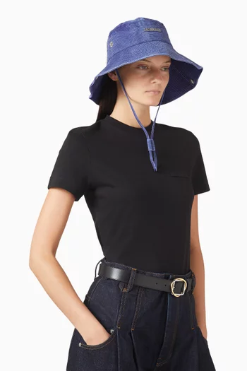 Le Bob De-Nimes Bucket Hat in Denim