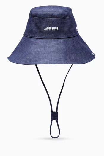 Le Bob De-Nimes Bucket Hat in Denim