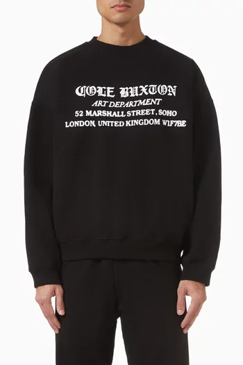 Art Department Sweatshirt in Cotton