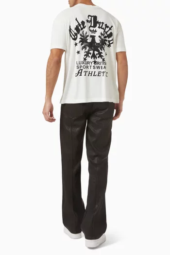 Vulture Emblem T-shirt in Cotton