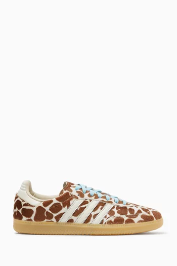 Samba OG Sneakers in Hairy Suede & Leather