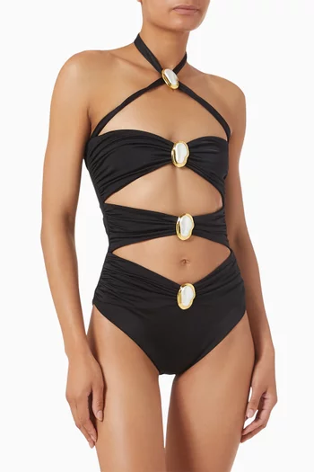 Diamond Moonstone One-piece Swimsuit