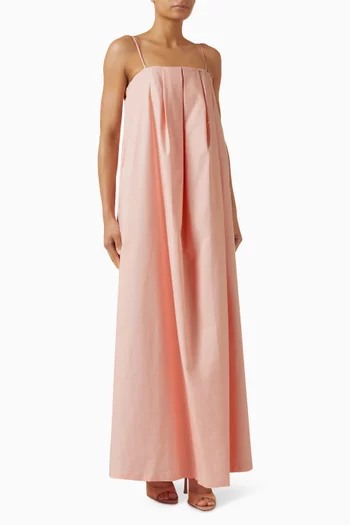 Square-neck Maxi Dress