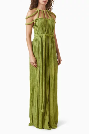 Severyna Braided Gown in Coton