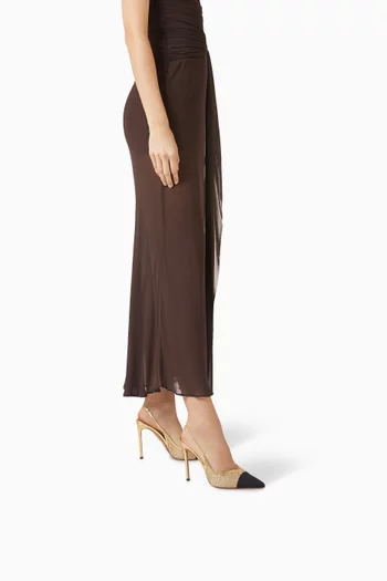 Gia 105 Slingback Pumps in Mesh