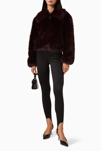 Hope Jacket in Faux Fur