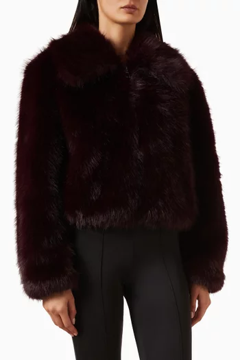 Hope Jacket in Faux Fur
