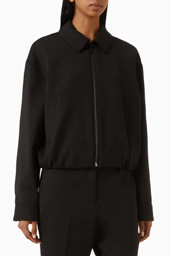 Bomber Jacket in Twill