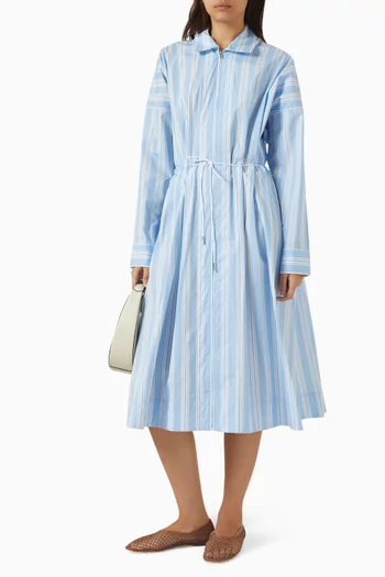 Chi Stripe Midi Dress