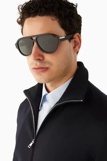 Aviator Sunglasses in Acetate