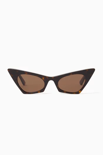 Cat-eye Sunglasses in Acetate