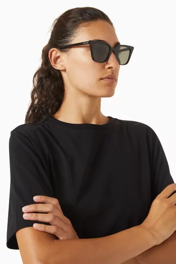 Cat-eye Sunglasses in Acetate